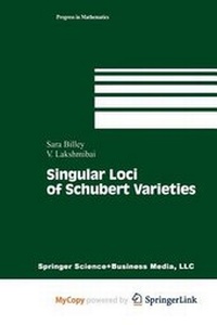 Abbildung von: Singular Loci of Schubert Varieties - Springer