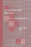 Cover: Gabor Analysis and Algorithms - Springer