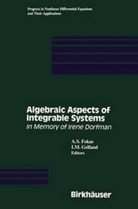 Enlarge image Cover: Algebraic Aspects of Integrable Systems - Springer
