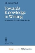 Cover: Towards Knowledge in Writing - Springer