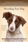 Cover: Decoding Your Dog - Mariner Books
