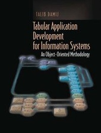 Enlarge image Cover: Tabular Application Development for Information Systems - Springer