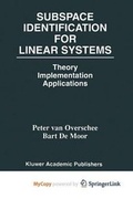 Cover: Subspace Identification for Linear Systems - Springer