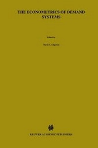 Enlarge image Cover: The Econometrics of Demand Systems - Springer