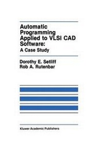 Enlarge image Cover: Automatic Programming Applied to VLSI CAD Software - Springer
