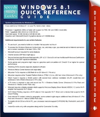 Abbildung von: Windows 8.1 Quick Reference Guide (Speedy Study Guides) - Dot EDU