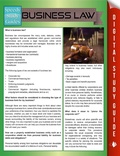 Cover: Business Law (Speedy Study Guide) - Dot EDU