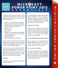 Abbildung von: Microsoft Powerpoint 2013 Essentials (Speedy Study Guides) - Dot EDU