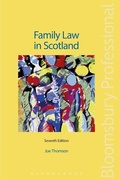 Cover: Family Law in Scotland - Bloomsbury Professional