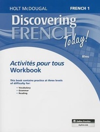Enlarge image Cover: Activites Pour Tous Level 1 - Holt McDougal