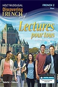 Cover: Lectures Pour Tous Student Edition Level 2 - Holt McDougal