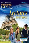 Cover: Lectures Pour Tous Student Edition Workbook Level 1 - Holt McDougal