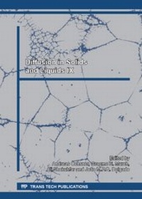 Enlarge image Cover: Diffusion in Solids and Liquids IX - Trans Tech Publications Ltd