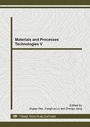 Cover: Materials and Processes Technologies V - Trans Tech Publications Ltd