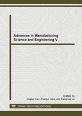 Cover: Advances in Manufacturing Science and Engineering V - Trans Tech Publications Ltd