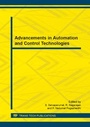Cover: Advancements in Automation and Control Technologies - Trans Tech Publications Ltd