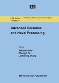 Cover: Advanced Ceramics and Novel Processing - Trans Tech Publications Ltd