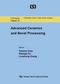 Enlarge image Cover: Advanced Ceramics and Novel Processing - Trans Tech Publications Ltd