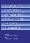 Cover: Neurotoxic Factors in Parkinson's Disease and Related Disorders - Springer