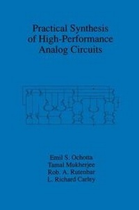 Enlarge image Cover: Practical Synthesis of High-Performance Analog Circuits - Springer