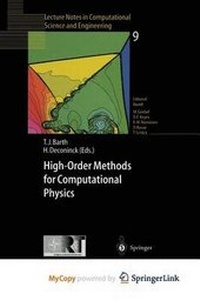 Enlarge image Cover: High-Order Methods for Computational Physics - Springer