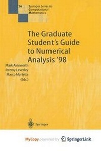 Abbildung von: The Graduate Student's Guide to Numerical Analysis '98 - Springer