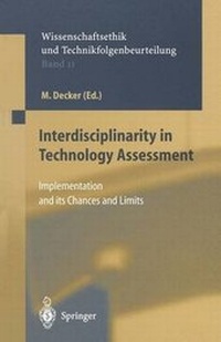 Enlarge image Cover: Interdisciplinarity in Technology Assessment - Springer