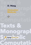 Cover: Elimination Methods - Springer