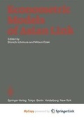 Cover: Econometric Models of Asian Link - Springer