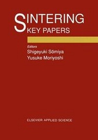 Enlarge image Cover: Sintering Key Papers - Springer