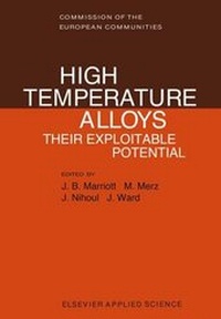 Enlarge image Cover: High Temperature Alloys - Springer