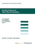 Cover: Genetic Aspects of Plant Mineral Nutrition - Springer