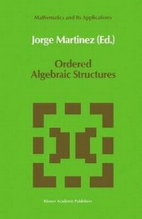 Abbildung von: Ordered Algebraic Structures - Springer