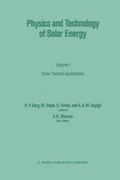 Cover: Physics and Technology of Solar Energy - Springer