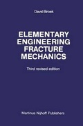 Cover: Elementary Engineering Fracture Mechanics - Springer