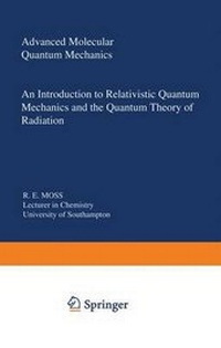 Enlarge image Cover: Advanced Molecular Quantum Mechanics - Springer
