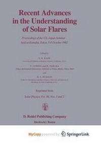 Enlarge image Cover: Recent Advances in the Understanding of Solar Flares - Springer