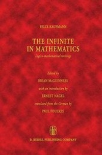 Enlarge image Cover: The Infinite in Mathematics - Springer