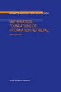 Cover: Mathematical Foundations of Information Retrieval - Springer