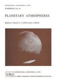 Enlarge image Cover: Planetary Atmospheres - Springer