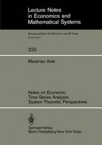 Enlarge image Cover: Notes on Economic Time Series Analysis - Springer
