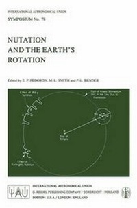 Enlarge image Cover: Nutation and the Earth's Rotation - Springer
