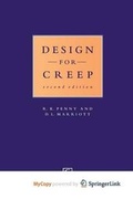 Cover: Design for Creep - Springer