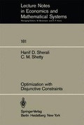 Cover: Optimization with Disjunctive Constraints - Springer