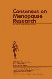 Enlarge image Cover: Consensus on Menopause Research - Springer