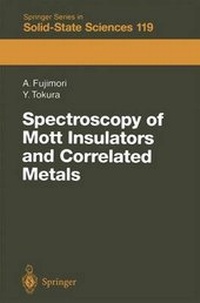 Bild: Spectroscopy of Mott Insulators and Correlated Metals - Springer