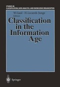 Cover: Classification in the Information Age - Springer