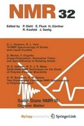 Cover: Solid-State NMR III Organic Matter - Springer