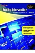Cover: Reading Intervention: Foundations for Success - Steck-Vaughn