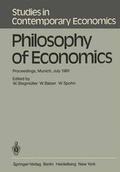 Cover: Philosophy of Economics - Springer